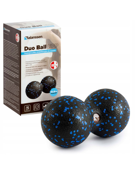 BALANSSEN PIŁKA PODWÓJNA DUO BALL EPP 16x8cm