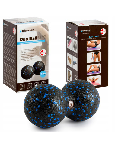 BALANSSEN PIŁKA PODWÓJNA DUO BALL EPP 16x8cm