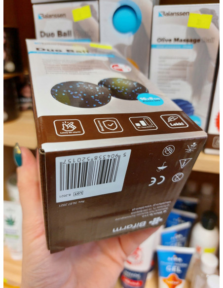 BALANSSEN PIŁKA PODWÓJNA DUO BALL EPP 16x8cm