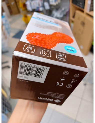 BALANSSEN PIŁKA PODWÓJNA SPIKY DUO BALL 7x16 cm