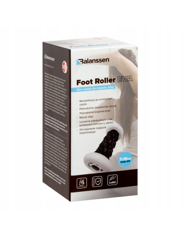 BALANSSEN ROLLER FOOT EVA 7x16,5cm