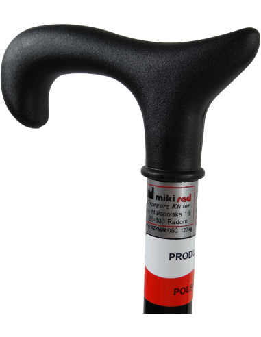 MIKIRAD LASKA INWALIDZKA FAJKA 12/MR/F czarna
