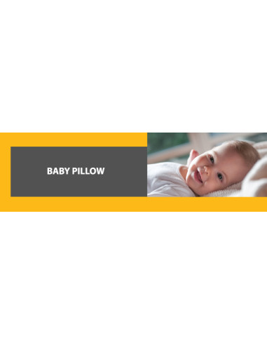 Qmed PODUSZKA DLA DZIECI BABY PILLOW