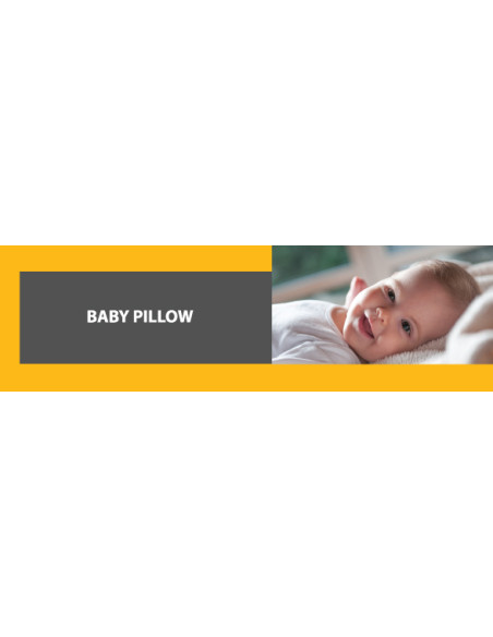 Qmed PODUSZKA DLA DZIECI BABY PILLOW
