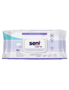SENI CARE CHUSTECZKI NASĄCZONE A80 PIELĘGNACYJNE