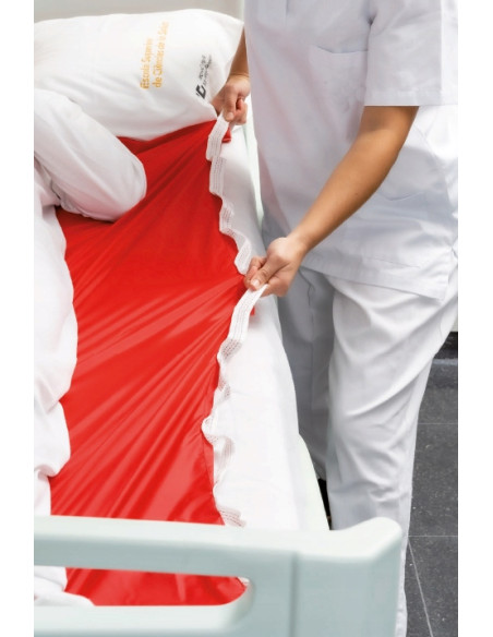 TIM ŁATWOŚLIZG TTE-6122 czerwony 200x90cm