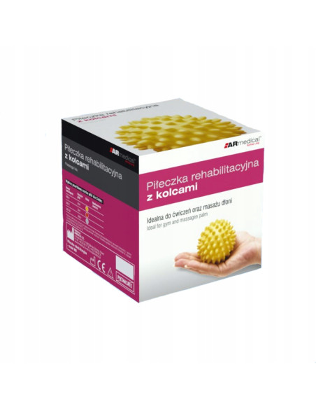 ARM PIŁKA REHAB. Z KOLCAMI MB-8