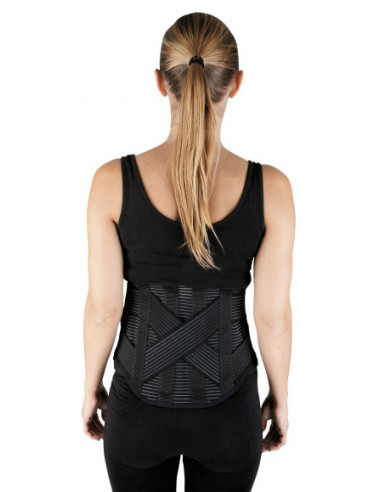 ATH GORSET LĘDŹWIOWY DORSAFLEX czarny