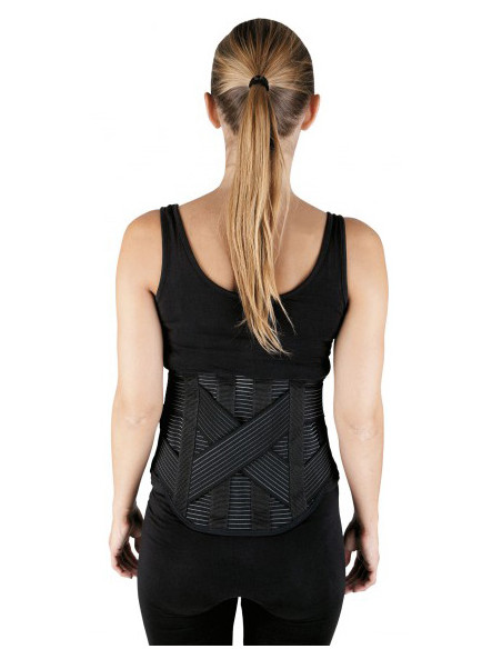 ATH GORSET LĘDŹWIOWY DORSAFLEX czarny