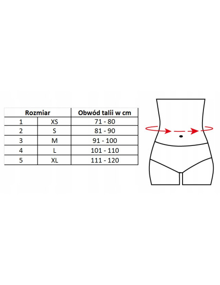 MEDTEX PAS LĘDŹWIOWY WEŁNIANY