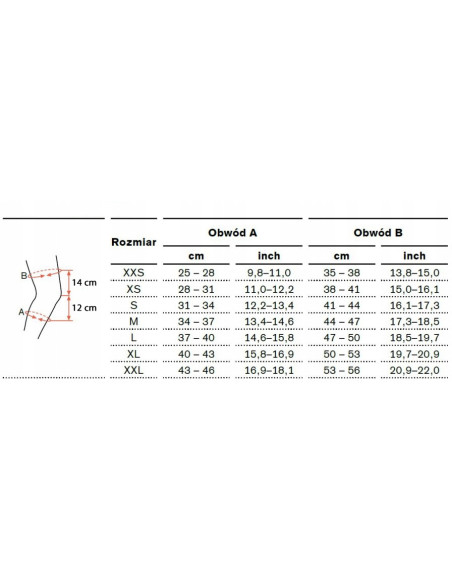 OB ORTEZA KOLANA Genu Sensa 50K15