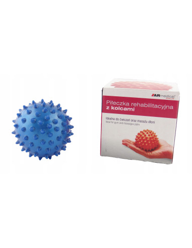 ARM PIŁKA REHAB. Z KOLCAMI MB-6