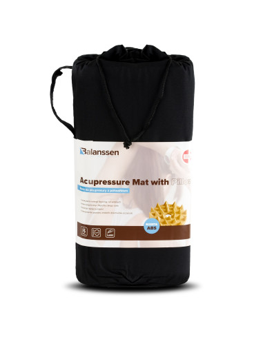 Mata do akupresury z półwałkiem Acupressure Mat Balanssen