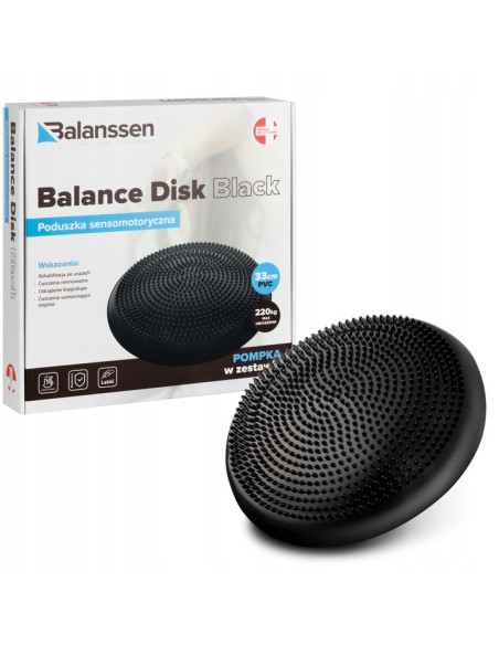 Dysk sensoryczny do rehabilitacji i ćwiczeń oraz wzmacniania mięśni kręgosłupa Balanssen