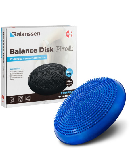 Dysk sensoryczny do rehabilitacji i ćwiczeń oraz wzmacniania mięśni kręgosłupa Balanssen