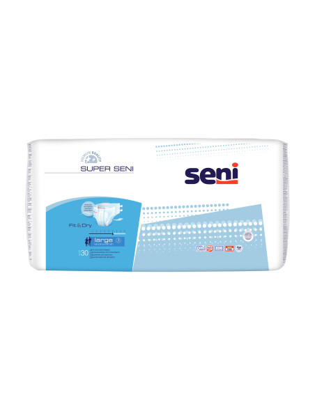 Pieluchomajtki Super Seni Large chłonność 6/9 30 sztuk