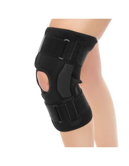 Orteza kolana typu otwartego z zawiasami - stabilizator stawu kolanowego AT53063