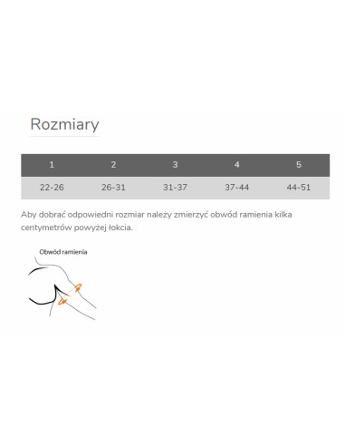 Funkcjonalny stabilizator stawu barkowego, orteza barku TGO330