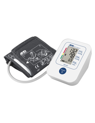 Ciśnieniomierz naramienny automatyczny do pomiaru ciśnienia krwi i pulsu na ramieniu AND UA-611