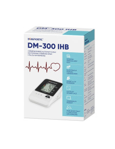 Ciśnieniomierz naramienny automatyczny do pomiaru ciśnienia krwi i pulsu na ramieniu Diagnostic DM-300 IHB PLUS 2