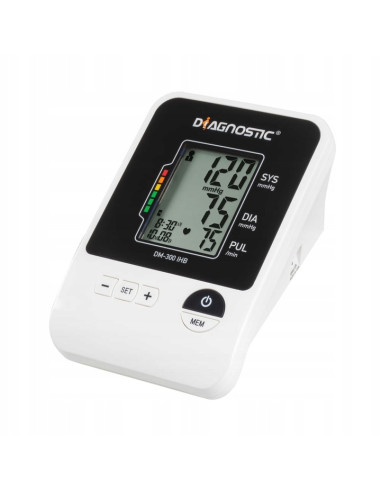 Ciśnieniomierz naramienny automatyczny do pomiaru ciśnienia krwi i pulsu na ramieniu Diagnostic DM-300 IHB PLUS