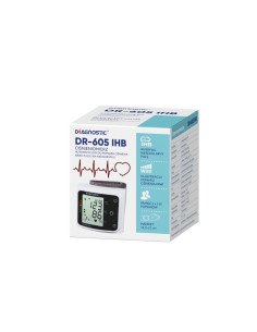 Ciśnieniomierz nadgarstkowy automatyczny pomiar ciśnienia Diagnostic DR-605 IHB 2