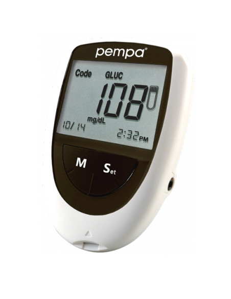 Urządzenie 3w1 do pomiaru glukozy, cholesterolu i kwasu moczowego Pempa BK6-40M