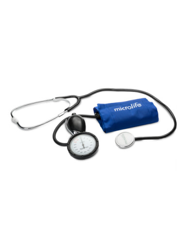Ciśnieniomierz manualny zegarowy ze stetoskopem Microlife AG1-40