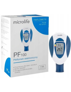 Pikflometr elektroniczny do pomiaru szczytowego przepływu wydechowego Microlife PF100