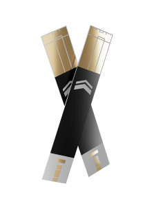 Paski testowe Gold Strip do glukometru Diagnostic Gold Care do pomiaru poziomu glukozy we krwi 50szt 2