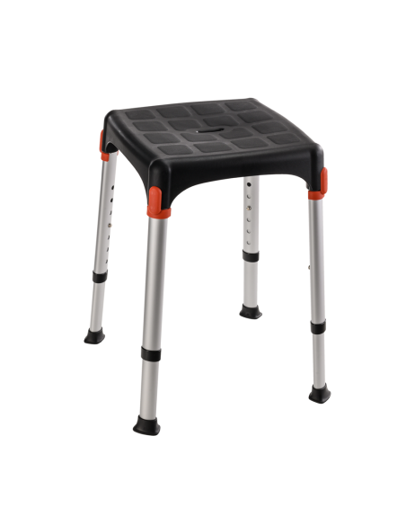 Taboret prysznicowy kwadratowy Timago LM-KING-BSTA-20 czarny