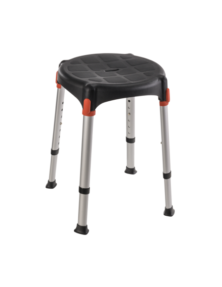 Taboret prysznicowy okrągły Timago LM-KING-BSTRA-20 czarny