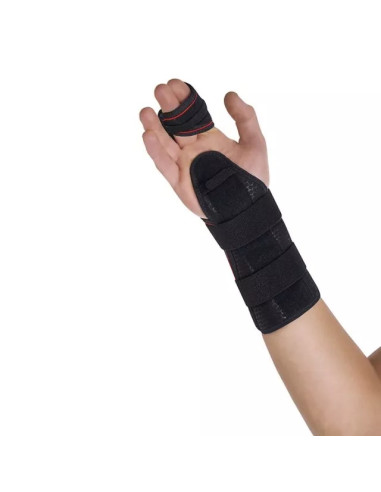 Półsztywny stabilizator nadgarstka z dłoniową/grzbietową szyną 2 i 3 palca Orliman MF-93