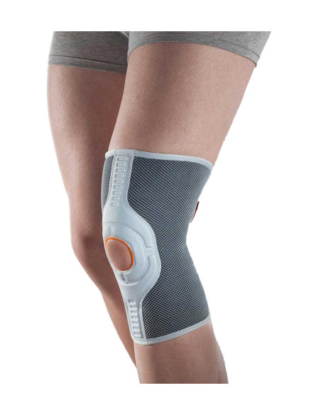 Elastyczna orteza kolana z otworem na rzepkę Orthoservice GenuSKILL 63