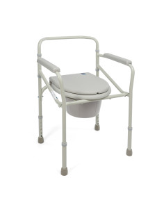 Krzesło toaletowe składane, przenośne WC dla seniora Timago TGR-R KT 023B