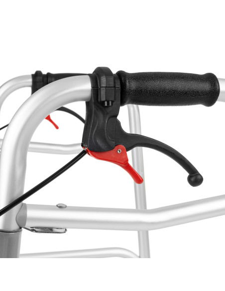 Balkonik wielofunkcyjny z hamulcami, składany 4-kołowy lub 2-kołowy Timago JMC-C 3223 srebrny