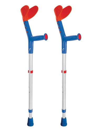 Kula łokciowa dla dzieci i nastolatków Herdegen TIKI czerwono-granatowe