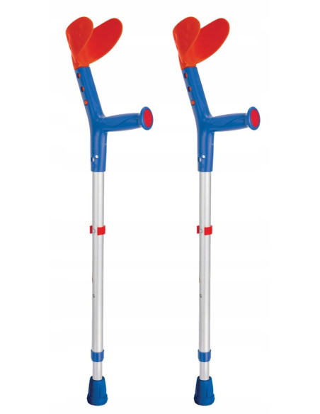 Kula łokciowa dla dzieci i nastolatków Herdegen TIKI czerwono-granatowe