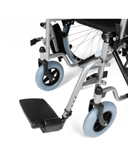 Wózek inwalidzki ręczny stalowy składany Timago BASIC-TIM 48cm