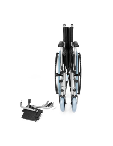 Wózek inwalidzki ręczny stalowy składany Timago BASIC-TIM 48cm