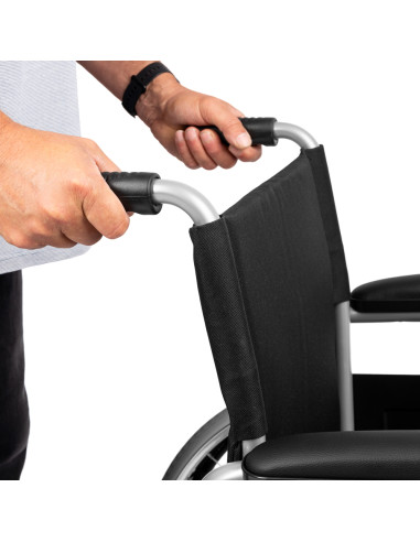 Wózek inwalidzki ręczny stalowy składany Timago BASIC-TIM 48cm