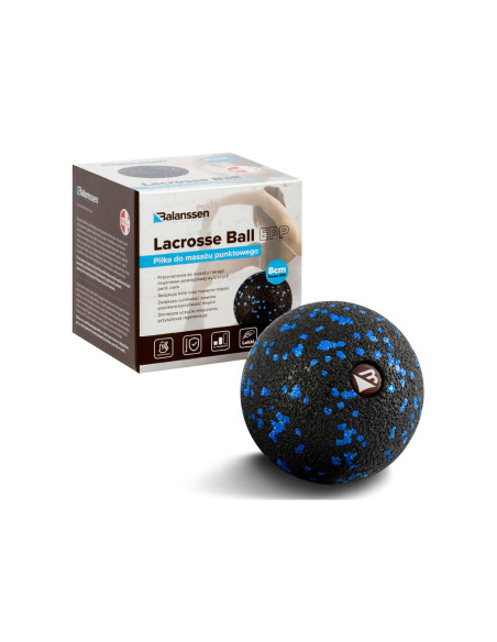 Piłka do masażu punktowego Balanssen Lacrosse Ball EPP 8cm