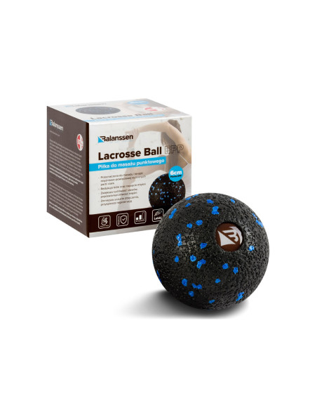 Piłka do masażu punktowego Balanssen Lacrosse Ball EPP 6cm