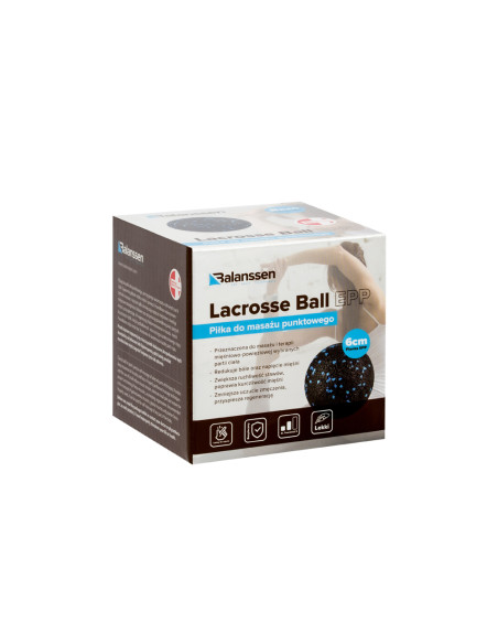 Piłka do masażu punktowego Balanssen Lacrosse Ball EPP 6cm
