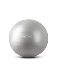 Piłka rehabilitacyjna do ćwiczeń ABS Gym Ball 55 cm – srebrna Balanssen 2