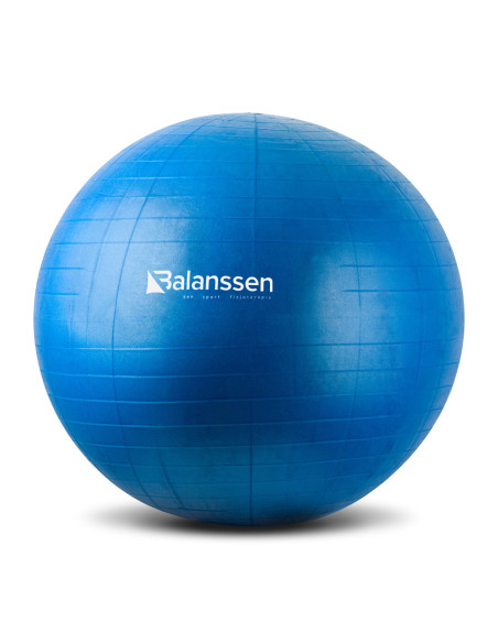 Piłka rehabilitacyjna do ćwiczeń ABS Gym Ball 85 cm – niebieska Balanssen