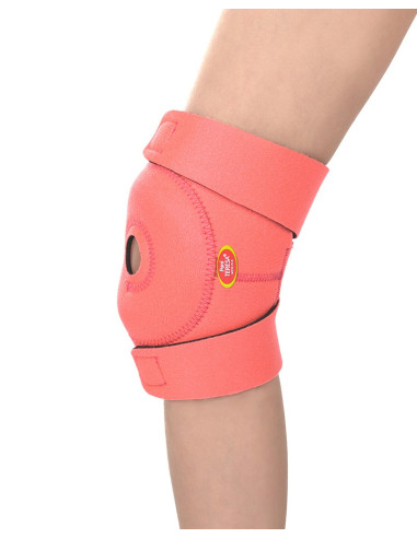 Stabilizator dziecięcy kolana Pani Teresa MEDICA YOUNG PT0338 koralowy