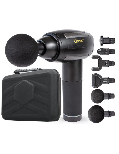 Masażer tkanek głębokich typu pistolet do masażu z 6 głowicami Qmed