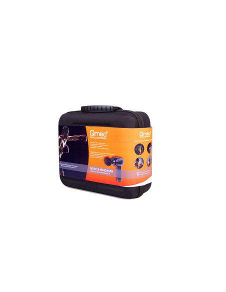 Masażer tkanek głębokich typu pistolet do masażu z 6 głowicami Qmed