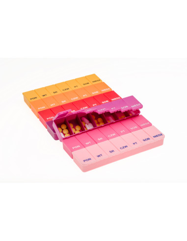 Kasetka tygodniowa na leki na 1 porę dnia EL-COMP